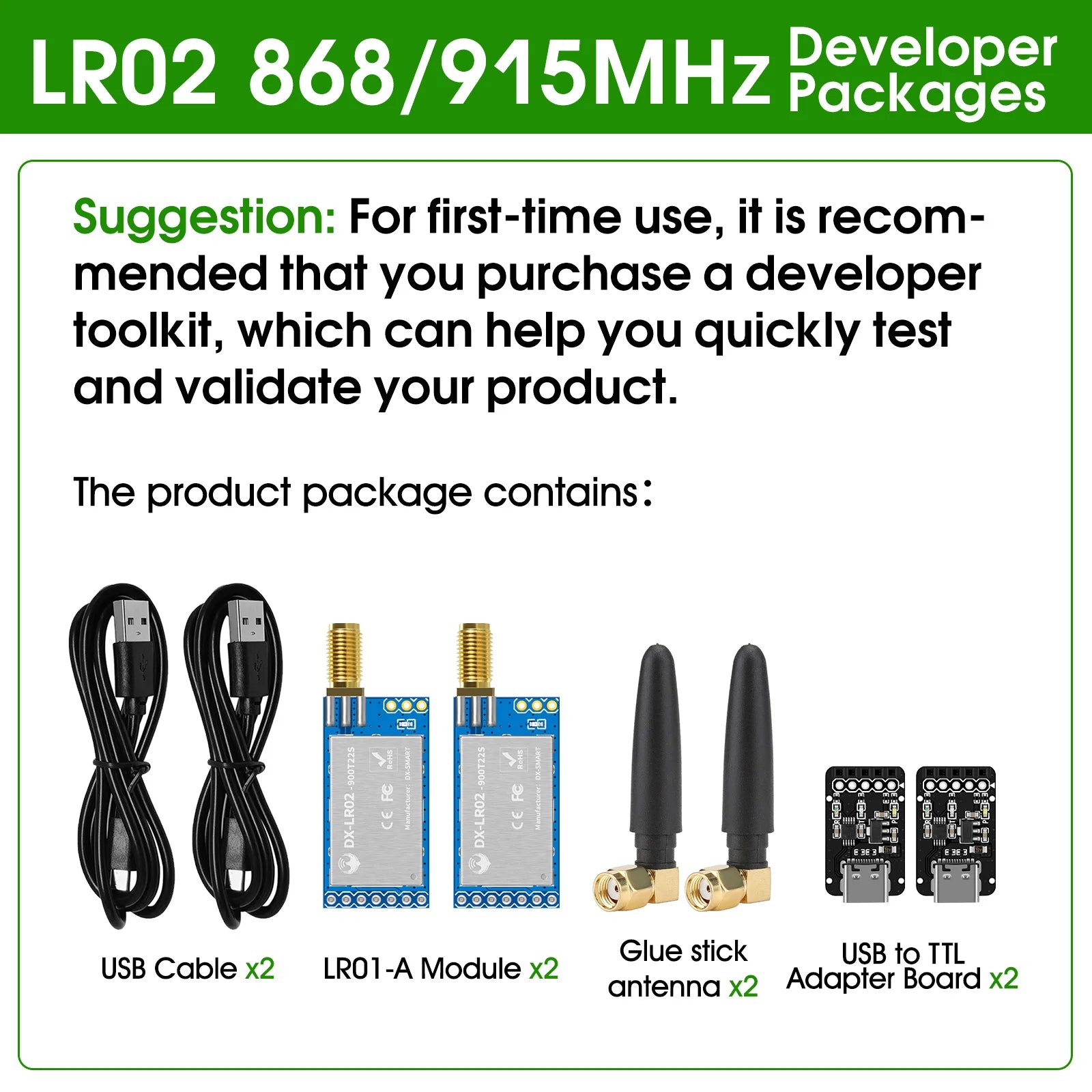 LoRa Module LRO2 Product Kit ASR6601 433M Wireless Long Range 8km Spread Spectrum detail image 15