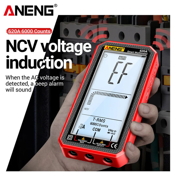 ANENG 620A Digital Multimeter 6000 Counts Professional AC/DC Current Voltage Resistance detail image 2