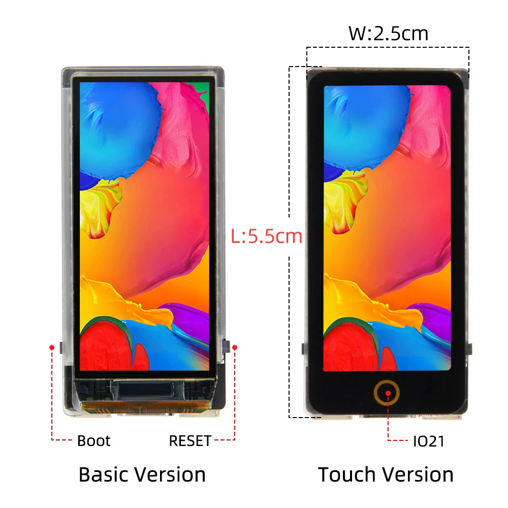 LILYGO T-Display S3 AMOLED 1.91-Inch ESP32-S3 Development Board detail image 8