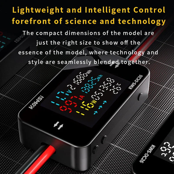 Battery Charging Tester Voltmeter Ammeter DC8-80V Voltage Current Power Test XT60 XT90 detail image 5
