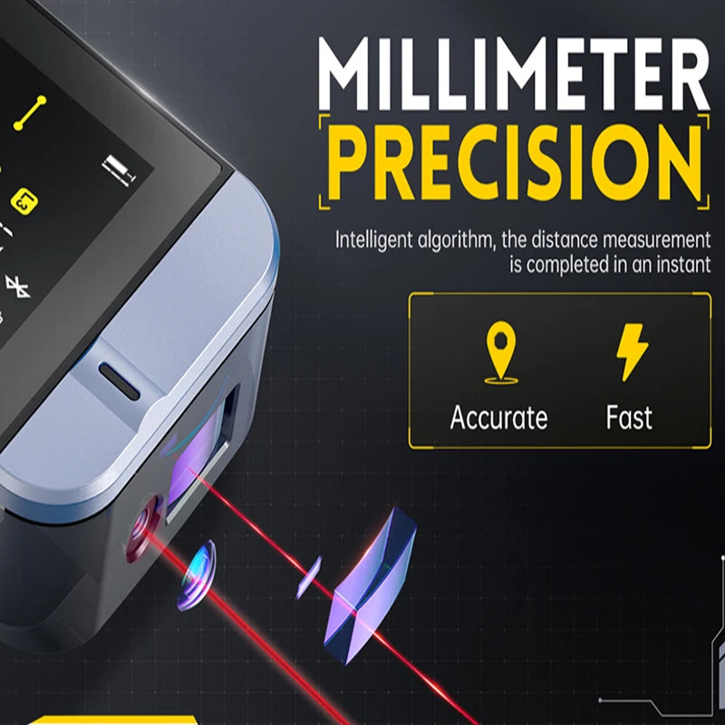 FNIRSI IR40 Smart Laser Rangefinder 40M Laser Tape Measure Digital Distance Meter Metro detail image 2