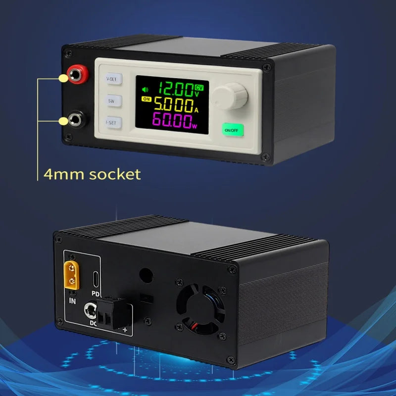 XY6509X DC Buck Converter 65V 9A 585W CNC Adjustable Regulator CC CV Lab Solar Charging detail image 2