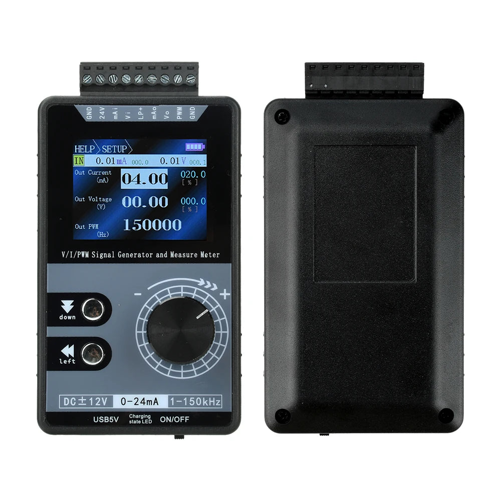 High-Precision Handheld PWM Pulse Signal Generator 0-20mA 4-20mA 0-10V Current Voltage detail image 6