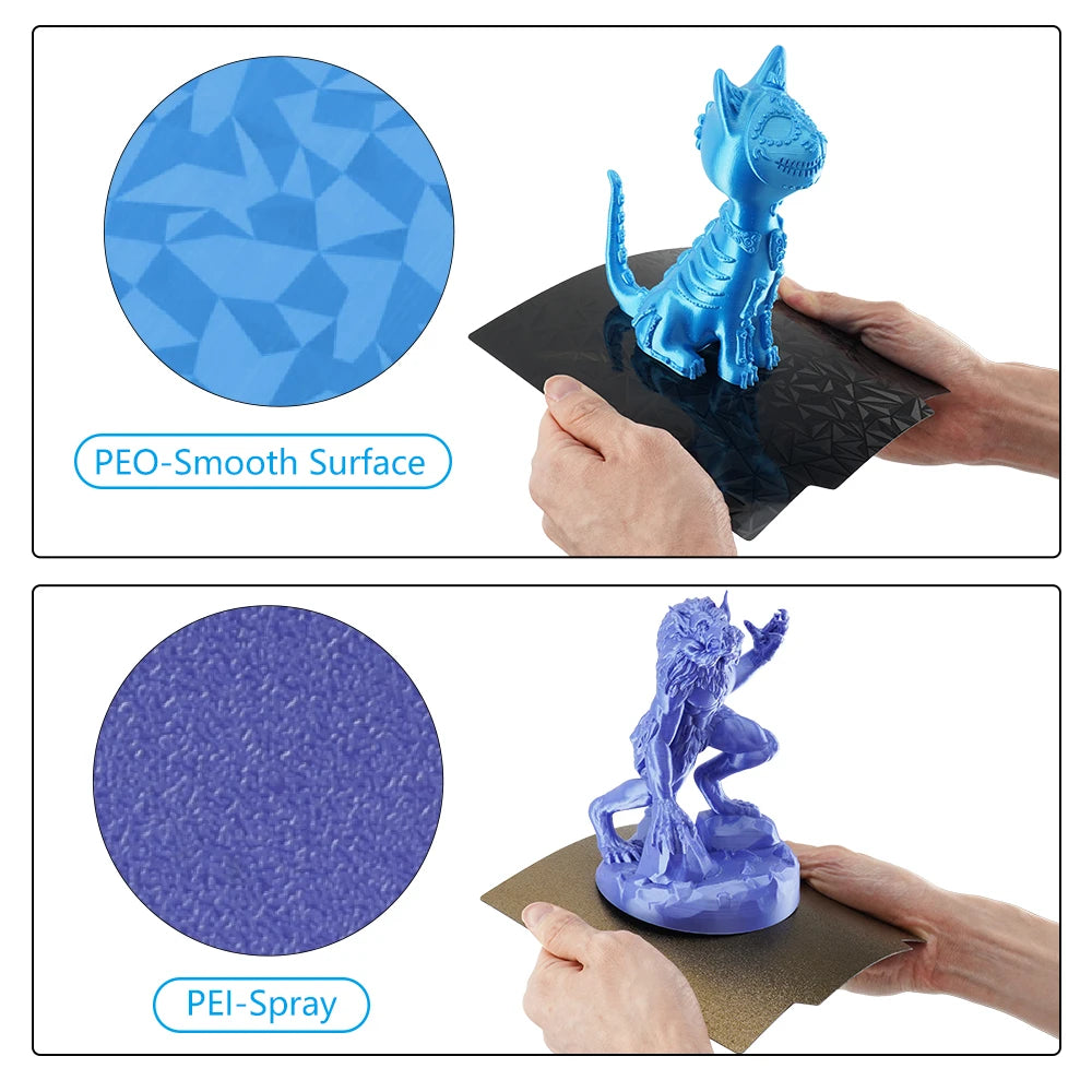 K1 Max Build Plate For Creality K1C Bed Creality k1 Build Plate H1H PEO PEY PEI Sheet 235x235 310x315 Ender 3 S1 Ender 3 V3 Se