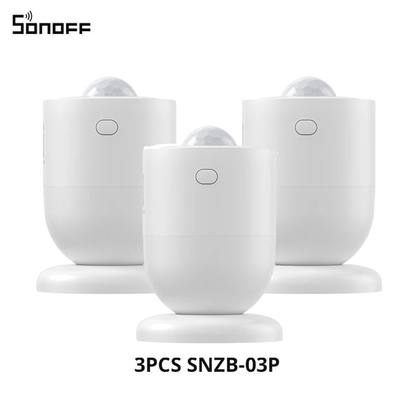 1-5PCS SONOFF SNZB-03P Zigbee Motion Sensor Trigger Smart Lighting & Home Security Works with Alexa Google Home via Zigbee Hub