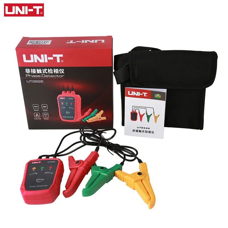 UNI-T Non-Contact Three Phase Detector UT262E Rotation Tester Phase Sequencer Breaker Finder detail image 5