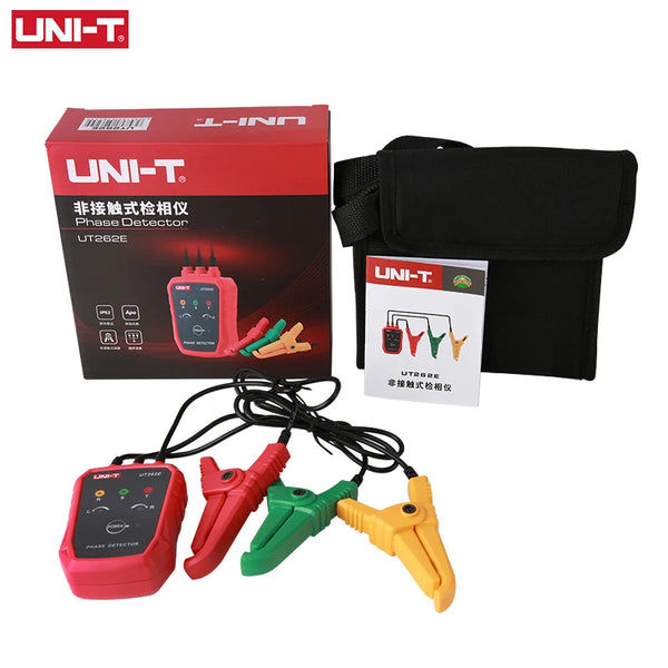 UNI-T Non-Contact Three Phase Detector UT262E Rotation Tester Phase Sequencer Breaker Finder detail image 5