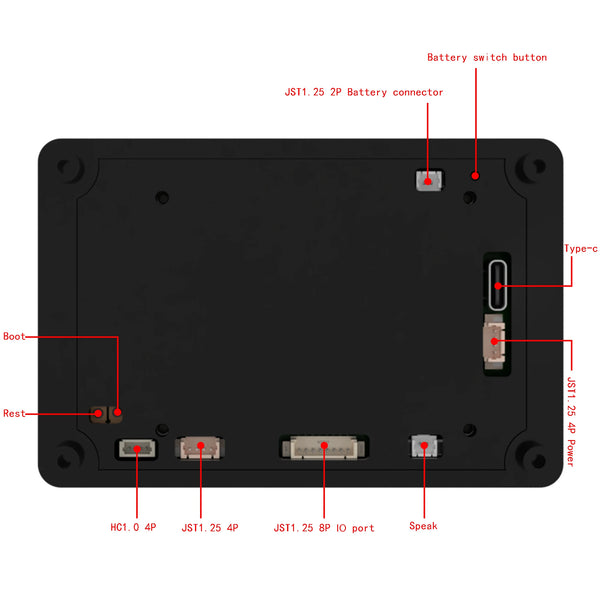 ESP32-S3 3.5-inch capacitive touch IPS module 8M PSRAM 16M FLASH Arduino LVGL development detail image 6