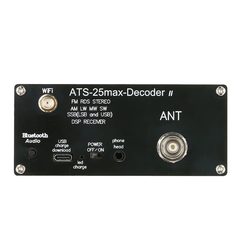 ATS25 Max Decoder II Bluetooth Version Second Generation Full Radio Receiver FM SW SSB MW LW detail image 3