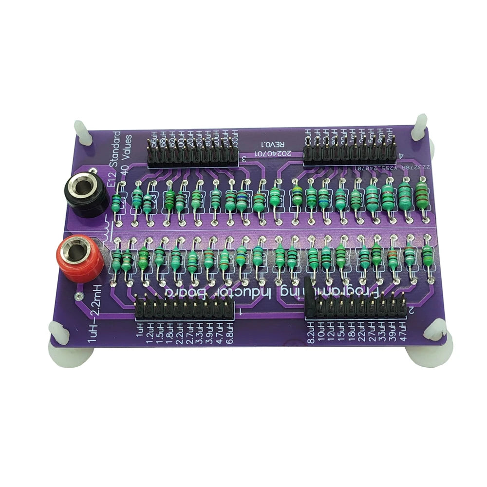 1uH to 2.2mH E12 Standard 40 Values Programmable Inductor Board detail image 4