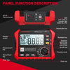 HABOTEST HT5910 Leakage Switch Tester LCD Digital Resistance Meter RCD/Loop Tester 1000 Data detail image 5