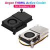 Argon THRML 30mm Active Cooler For Raspberry Pi 5 Active Cooling PWM Fan Passive Cooling Aluninum Fins Ra product image