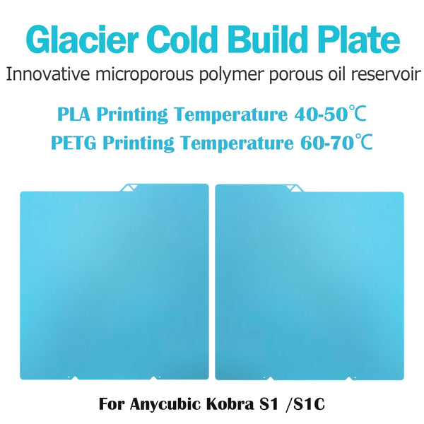 PEI Textured 264x276mm Build Plate For Anycubic Kobra X Plate Kobra S1 Combo Spring Steel Sheet For Anycubic KX 3D Printer Parts