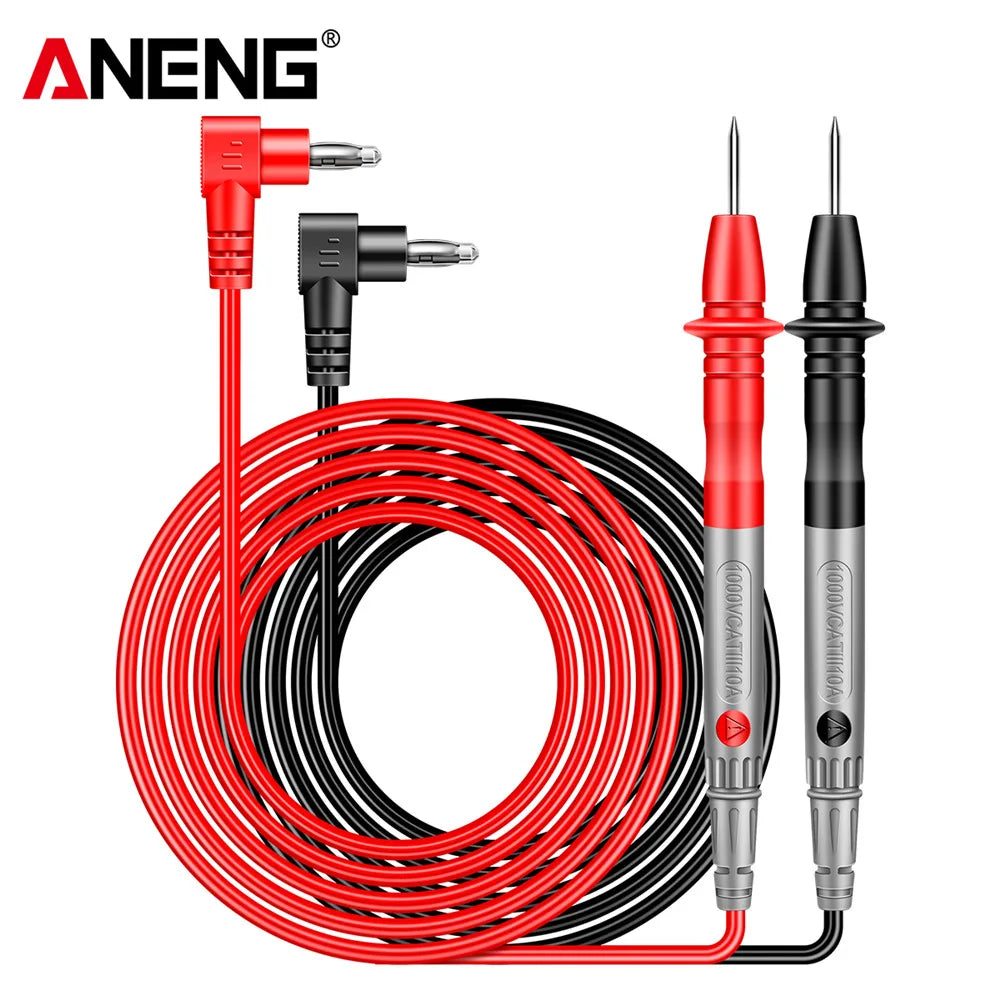 ANENG PT840 Digital Multimeter Probe Universal 1000V 10A Test Lead Needle Pin Wire Pen Cable Kit Current Voltmeter Tester Wire