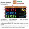 DC7~200V Digital Power Energy Voltmeter Ammeter Bi-Directional Metering Coulometer Battery detail image 4