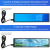 11.26 Inch USB Type-C Secondary Screen IPS 1920x440 Display Video Player Electronic Photo detail image 3