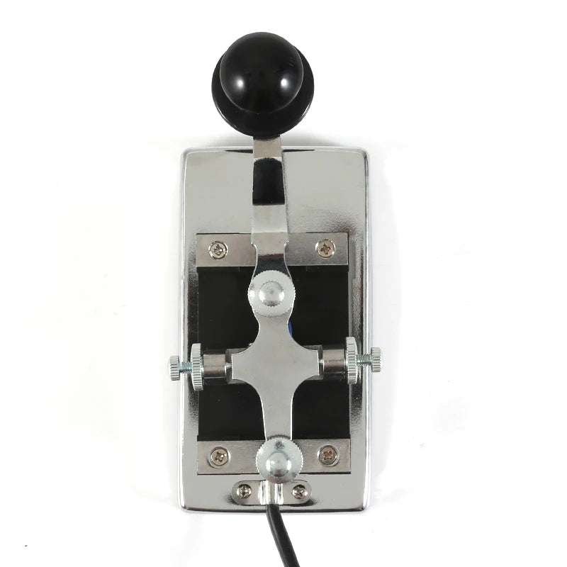 3.5mm Stainless Steel K4 Morse Wrench Set Plug Manual Telegraph Morse Key Handy CW Morse detail image 4