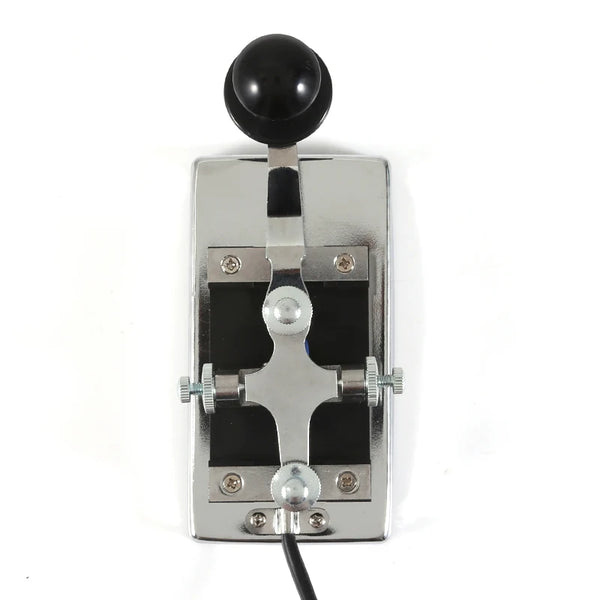 3.5mm Stainless Steel K4 Morse Wrench Set Plug Manual Telegraph Morse Key Handy CW Morse detail image 4