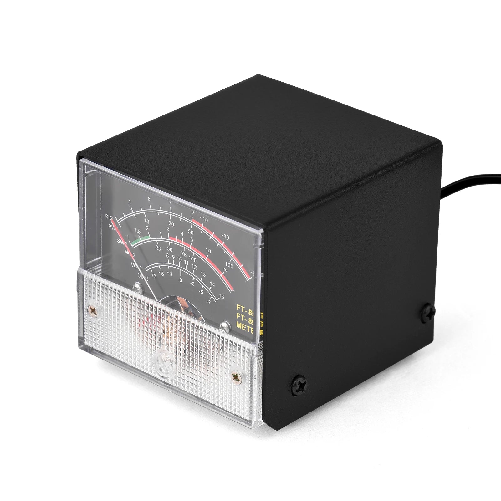 Mini SWR Power Meter External Meter Pointer Wattmeter Receive Display Meter Compatible with detail image 2
