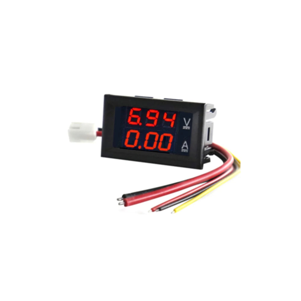 High Quality DC 100V 10A Voltmeter Ammeter Blue + Red LED Amp Dual Digital Volt Meter Gauge