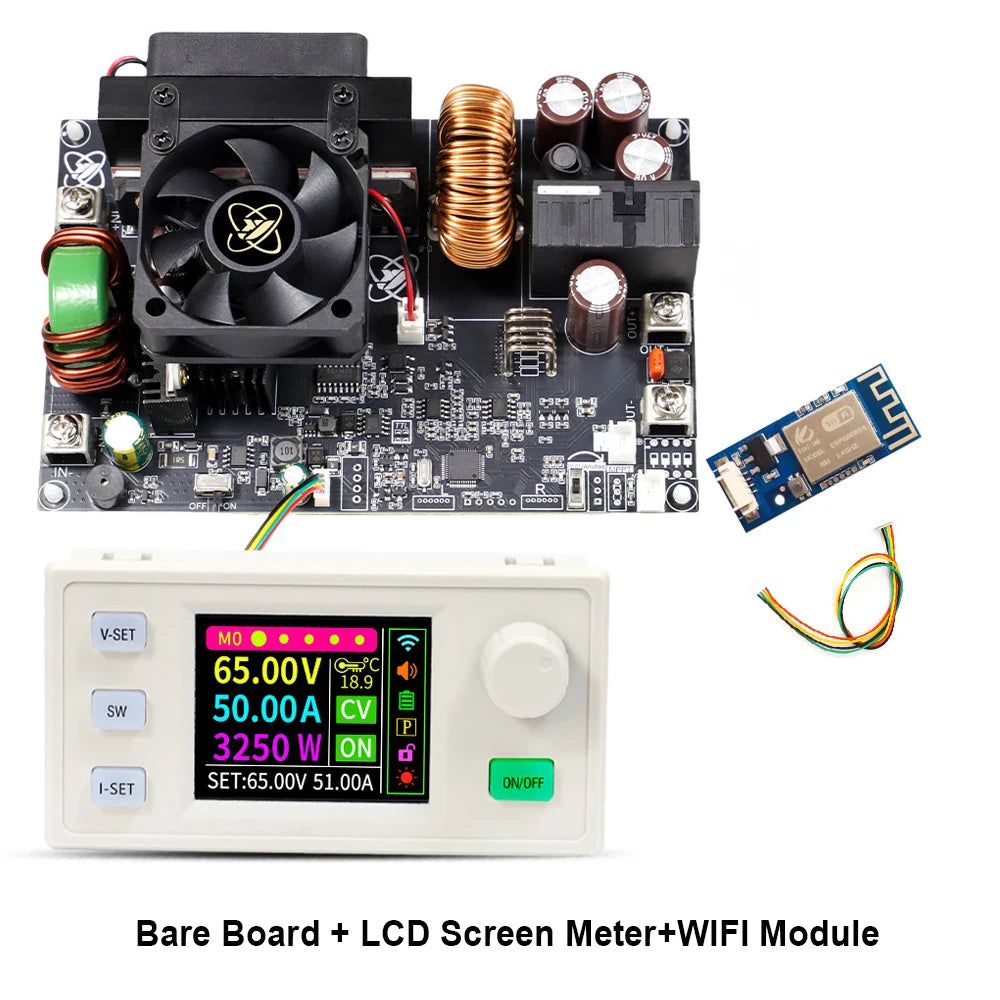 XY6550S 3250W 50A CNC Buck Power Supply Direct Current Stabilized Voltage Constant Voltage detail image 12