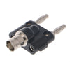 Hantek BNC Banana Plug Adapter for Oscilloscope Tools Multimeter Accessories HT311 Dual-Jack Female Coaxial Connector