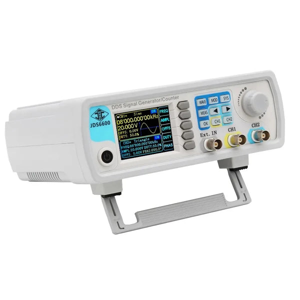 JDS6600 Series 15MHz-60MHz DDS Function Signal Generator CNC Dual-Channel Frequency Counter detail image 3