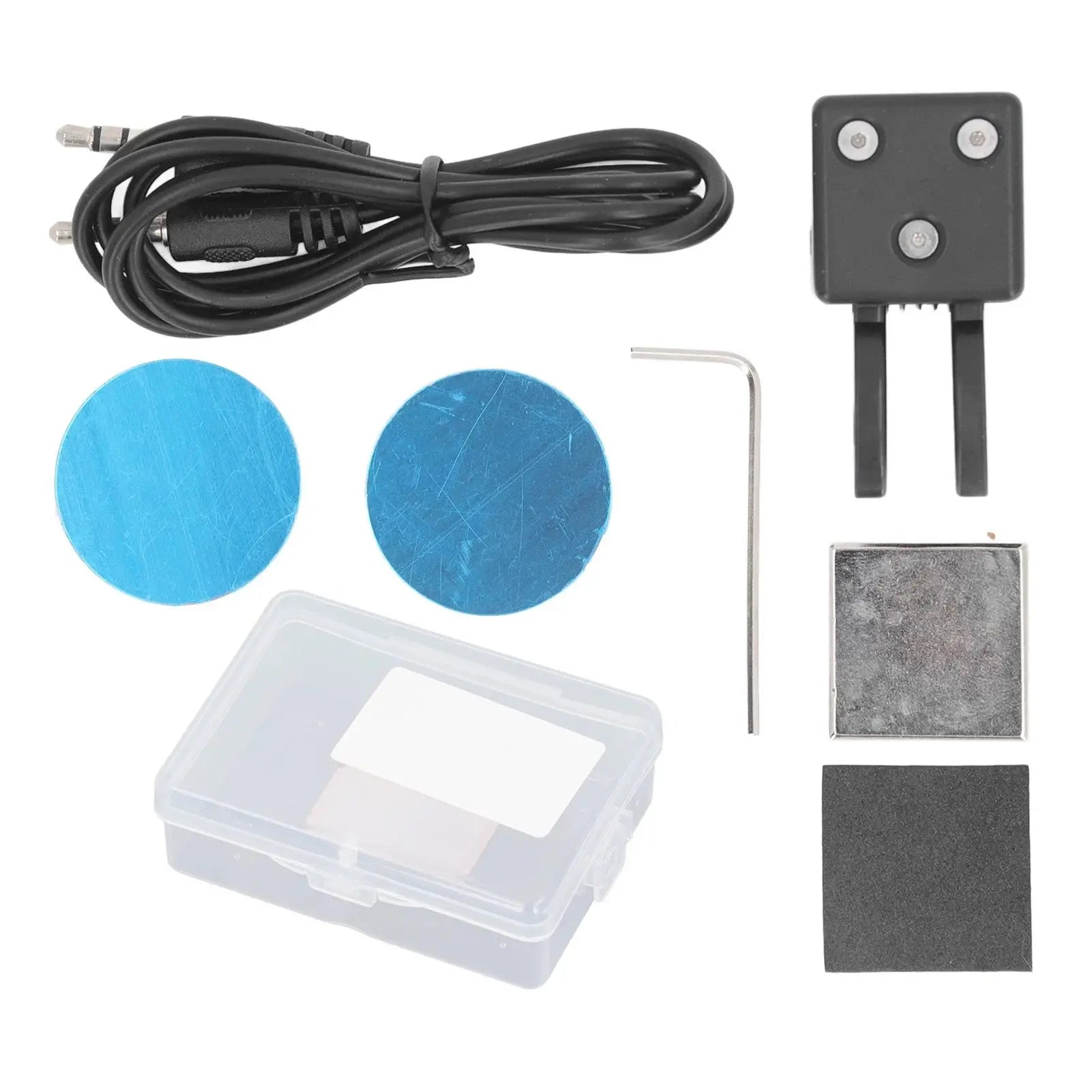 QU-2020A Mini Dual Paddle Key CW Key Automatic Morse Magnetic Adsorption Base Morse Key Telegraph Key for product image