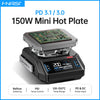 FNIRSI HT-P1 Mini Hot Plate 150W PD3.1/3.0 Type-C Constant Temperature Preheater Station for PCB SMD Electronics Repair Tool