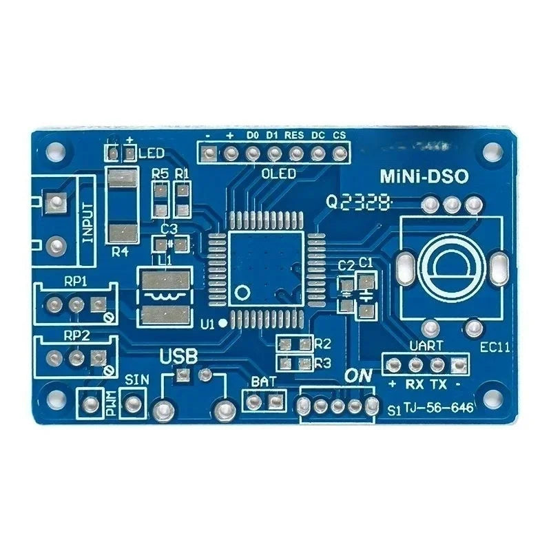 DIY Mini Digital Oscilloscope Kit STC8K8A Microcontroller Electronic Soldering Practice detail image 5