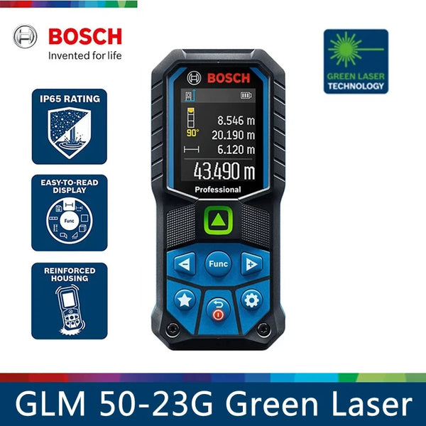 Bosch Professional 50M Green Light Laser Rangefinder Ergonomic With Bluetooth GLM50-27CG detail image 2