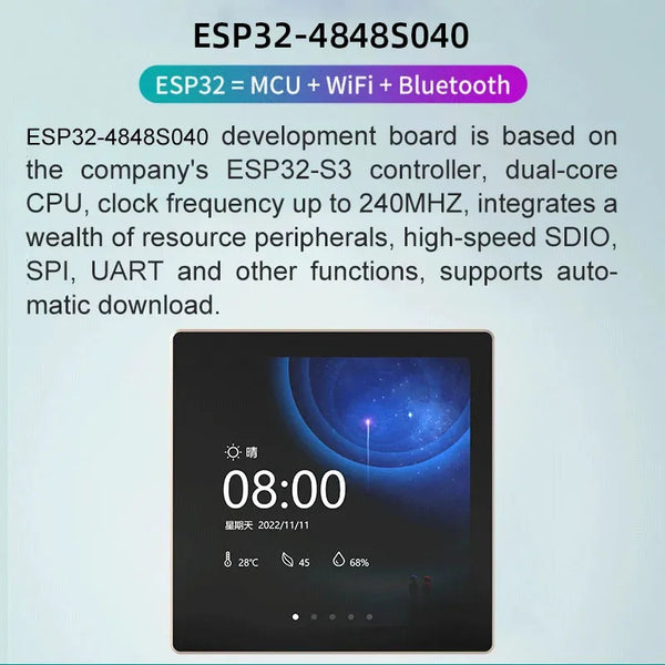 ESP32-S3 4.0 Inch Smart Display for Arduino LVGL WiFi Bluetooth Development Board 86 Box detail image 5