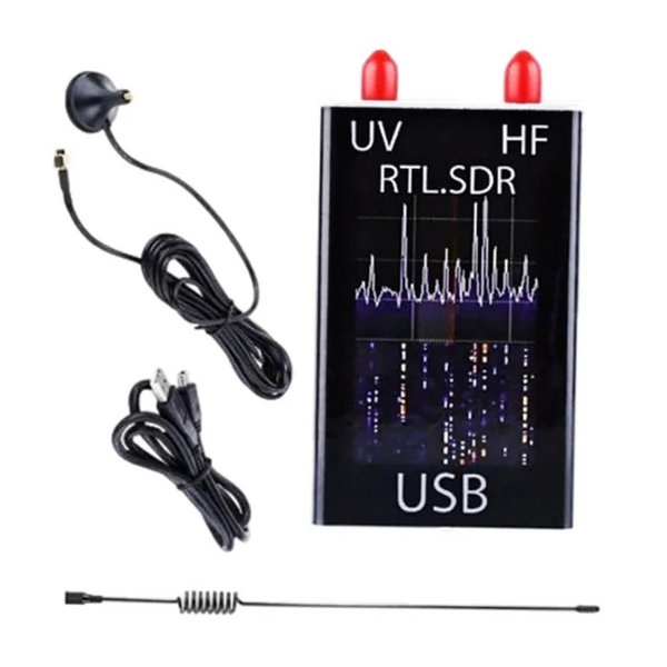 B50C SDR Receiver 100Khz-1.7Ghz Full Band UV RTL-SDR USB Receiver Short Wave Broadband Software-Defined R product image