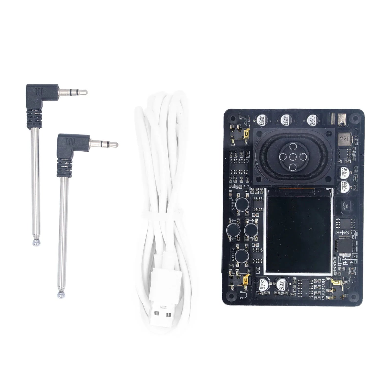 Theremin Kit Electronic Innovative Mini Musical Instrument Gift with Screen Display product image