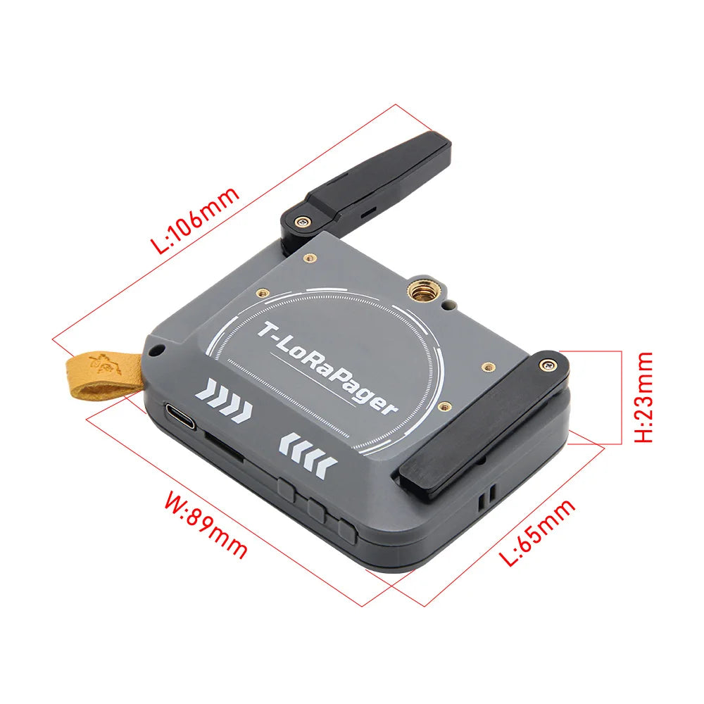 LILYGO T-LoRa Pager ESP32-S3 Handheld IoT Device, 2.33