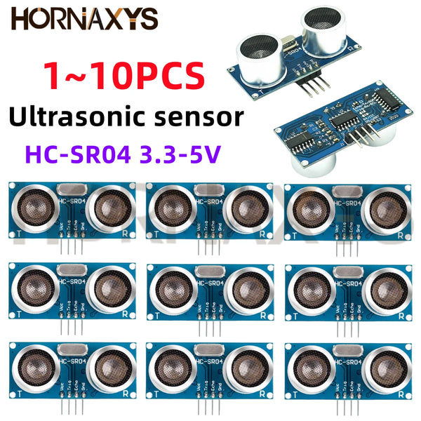 1-10PCS/Ultrasonic sensor HC-SR04 HCSR04 to world Wave Detector Ranging Module HC SR04 Distance Sensor Fo product image