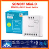 SONOFF MINI-D MINI Dry WiFi Smart Switch Dry Contact AC/DC Matter Switch For Garage Door detail image 7