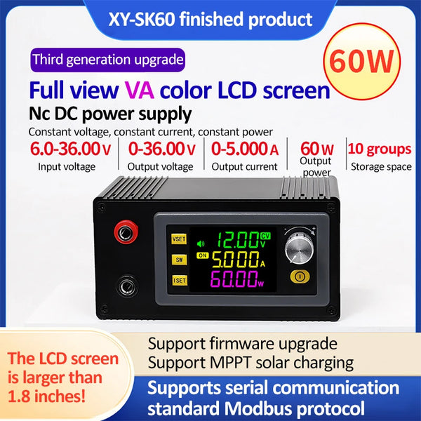 SK60 SK120 DC Buck Boost Converter CNC Adjustable Regulated Laboratory Power Supply Constant detail image 8