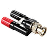Hantek BNC Banana Plug Adapter for Oscilloscope Tools Multimeter Accessories HT311 Dual-Jack Female Coaxial Connector