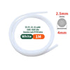 1/2/4M Bowden Extruder PTFE Tube for J-Head/Ender 3/Bambu Lab P1P AMS A1 Mini 1.75mm Filament ID 2/2.5mm OD 4mm Teflon Pipe
