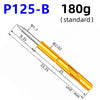 20/100PCS Spring Test Pin P156-B P125-B P100-B P160-B PL75-B PM75-B P75-B PL50-B P50-B P100-B1 P75-B1 P50-B1 Test Probe Pogo Pin