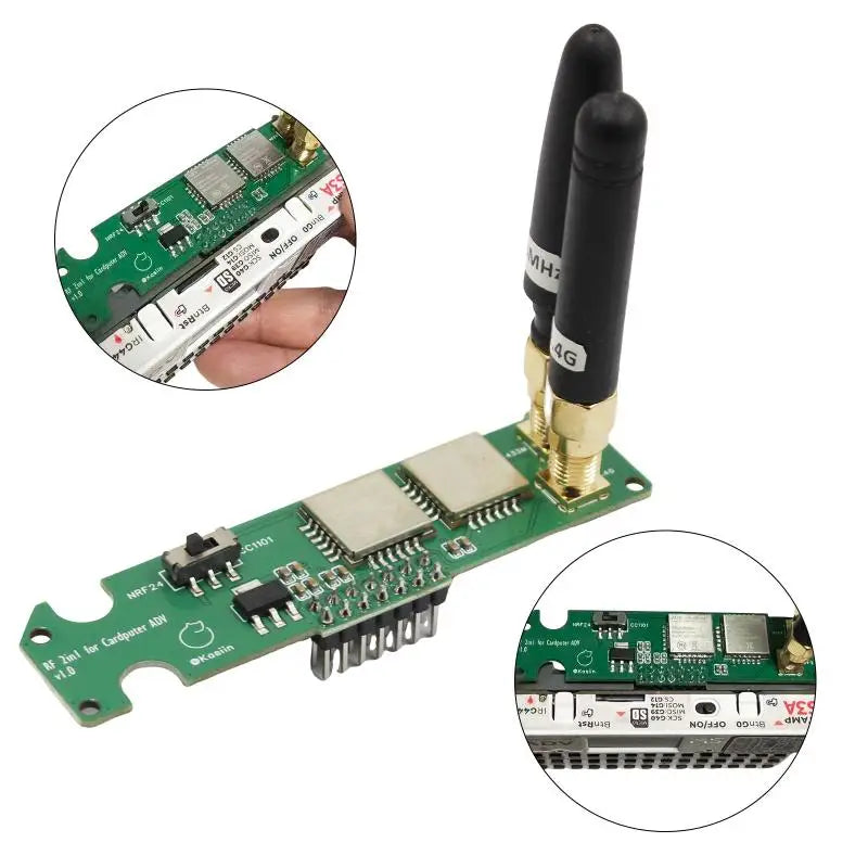 For M5Stack Cardputer ADV Cc1101 Nrf24 RF Module For Bruce Firmware 2-in-1 Sub GHz Signal Transmission An product image