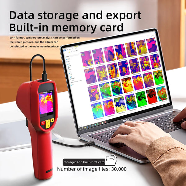 BSIDE HX1 Handheld Thermal Imaging Camera PC Analysis Software Industrial Tester -20~550C detail image 3