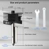 For Bambu Lab P2S Upgraded Hotend 0.2/0.4/0.6/0.8mm Hardened steel nozzle Replace Hot End Bambulab H2D H2S 3D Printer Print Head