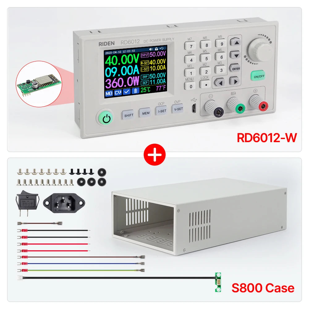 RD RD6012 RD6012W USB WiFi DC DC Voltage Step down Bench Power Supply Adjustable buck detail image 10