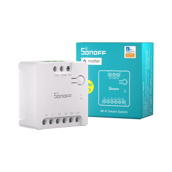 SONOFF MINI-D MINI Dry WiFi Smart Switch Dry Contact AC/DC Matter Switch For Garage Door detail image 2