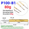 20/100PCS Spring Test Pin P156-B P125-B P100-B P160-B PL75-B PM75-B P75-B PL50-B P50-B P100-B1 P75-B1 P50-B1 Test Probe Pogo Pin