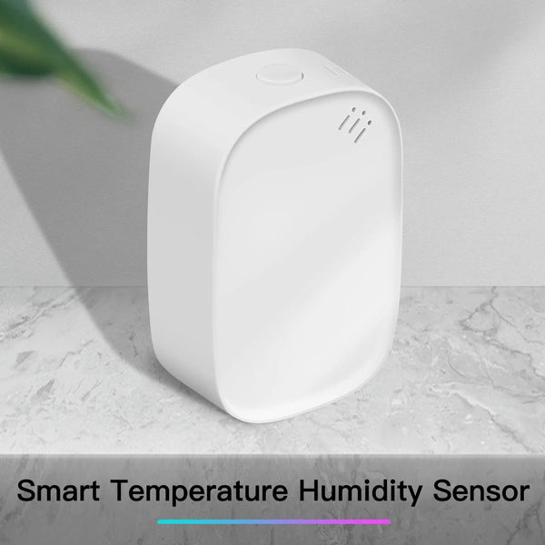 MOES Tuya Zigbee Smart Temperature Humidity Sensor Indoor Hygrometer APP Monitoring Works With Alexa Goog product image
