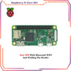 Carte Raspberry Pi Zero 2W / W / WH / 2WH Wi-Fi Bluetooth avec processeur 1 GHz et 512 Mo de RAM, version 1.3. 