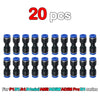 Pneumatic Fitting For Bambu Lab X1C X1 P1P P1S 3D Printer PTFE Tube 1.75mm Filament Extruder Bambulab AMS Pneumatic Connector